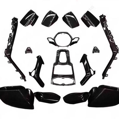 Per Lamborghini LP580 LP610 Interni in fibra di carbonio LP580 LP610 OEM Style Carbon Fiber Center Panel