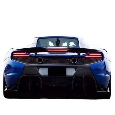 Vendere come torte calde per la McLaren MP4-12C 625C 650S Kit corpo in fibra di carbonio aggiornato 675LT stile gonna laterale diffusore posteriore