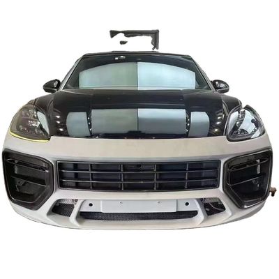Cayenne Porsche Body Kit Diffusore labiale frontale in fibra di carbonio secca MTR Style