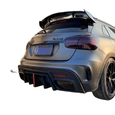 Vendita a caldo Gla45 Gla260 X156 Fibra di carbonio Kit corpo Gla45 Fibra di carbonio diffusore posteriore 2014-2019