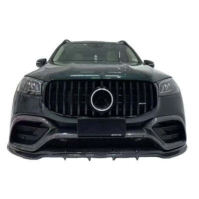 X167 GLS450 Mercedes Benz Body Kit LD Stile Carbon Fiber Lip Spoiler Hood