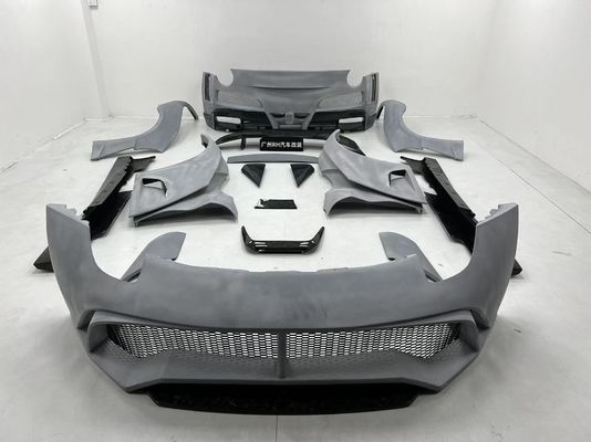 Ferrari F12 Carrozzeria in fibra di carbonio Kit F12 Novitec N-largo stile anteriore e posteriore arco del paraurti F12 spoiler del diffusore del labbro anteriore
