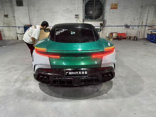 Aston Martin DB11 Carbon Fiber Body Kit DB11 stile mansory anteriore e posteriore coppiere gonna laterale parafango spoiler cappuccio