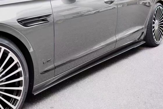Bentley Flying Spur Corpo in fibra di carbonio Kit Flying Spur aggiornamenti stile MANSORY diffusore della bocca anteriore Spoiler cappuccio corpo kit