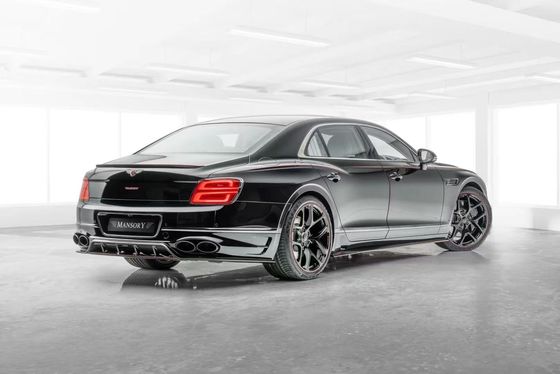 Bentley Flying Spur Corpo in fibra di carbonio Kit Flying Spur aggiornamenti stile MANSORY diffusore della bocca anteriore Spoiler cappuccio corpo kit