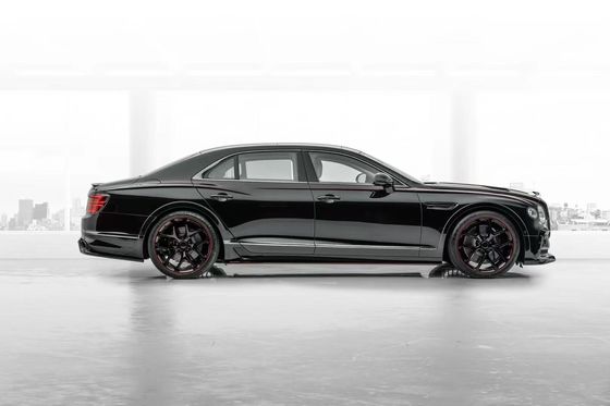 Bentley Flying Spur Corpo in fibra di carbonio Kit Flying Spur aggiornamenti stile MANSORY diffusore della bocca anteriore Spoiler cappuccio corpo kit