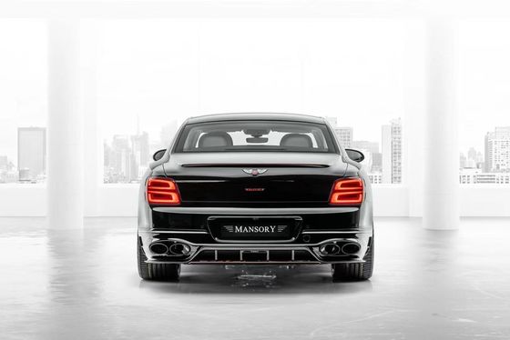 Bentley Flying Spur Corpo in fibra di carbonio Kit Flying Spur aggiornamenti stile MANSORY diffusore della bocca anteriore Spoiler cappuccio corpo kit