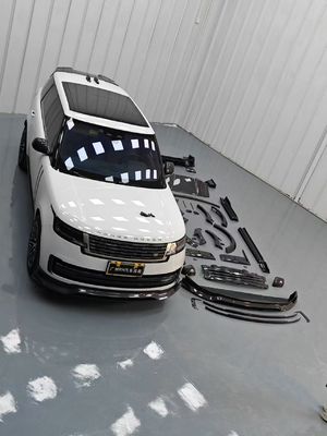 Land Rover Range Rover Kit corpo in fibra di carbonio Range Rover Modernizzato diffusore della bocca anteriore in stile Mansory Spoiler cappuccio ruota arco gonna laterale