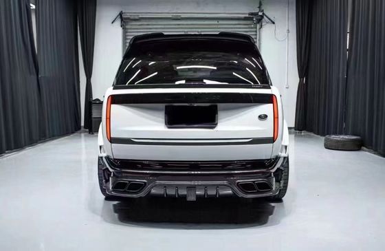 Land Rover Range Rover Kit corpo in fibra di carbonio Range Rover Modernizzato diffusore della bocca anteriore in stile Mansory Spoiler cappuccio ruota arco gonna laterale
