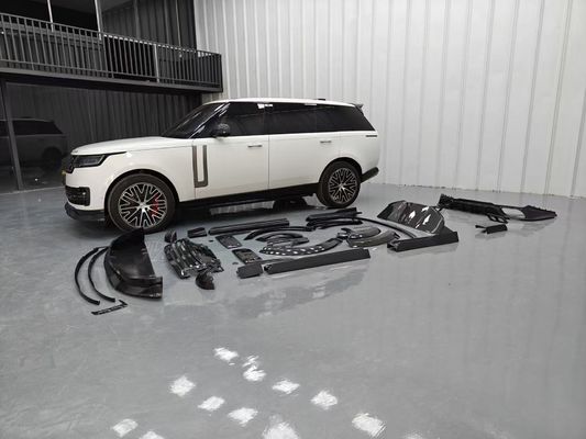 Land Rover Range Rover Kit corpo in fibra di carbonio Range Rover Modernizzato diffusore della bocca anteriore in stile Mansory Spoiler cappuccio ruota arco gonna laterale