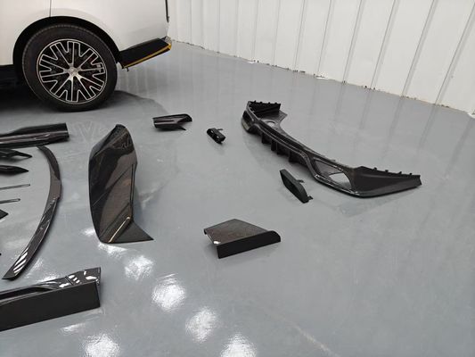 Land Rover Range Rover Kit corpo in fibra di carbonio Range Rover Modernizzato diffusore della bocca anteriore in stile Mansory Spoiler cappuccio ruota arco gonna laterale