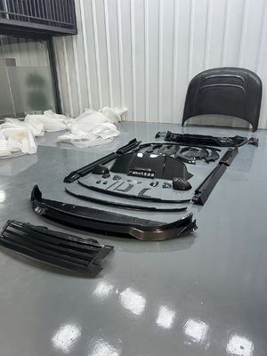 Land Rover Range Rover Kit corpo in fibra di carbonio Range Rover Modernizzato diffusore della bocca anteriore in stile Mansory Spoiler cappuccio ruota arco gonna laterale