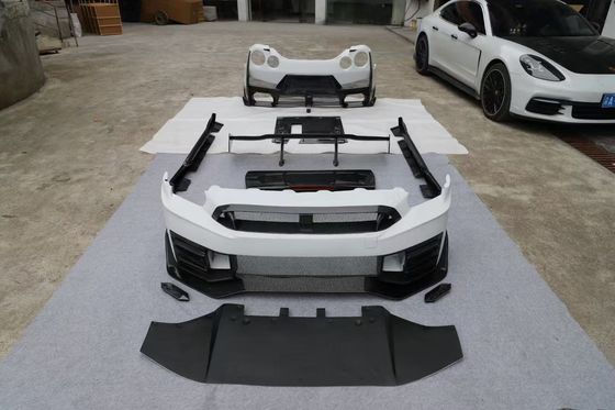 Nissan GTR Corpo in fibra di carbonio Kit GTR r35 Modernizzato 2024nismo stile spoiler paraurti anteriori e posteriori paraurti del cofano paraurti del cofano