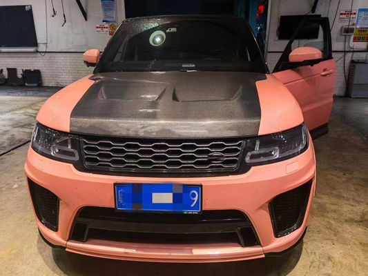 Nuovo prodotto cappuccio in fibra di carbonio per Range Rover Sport per Range Rover Sport cappuccio in stile SVR