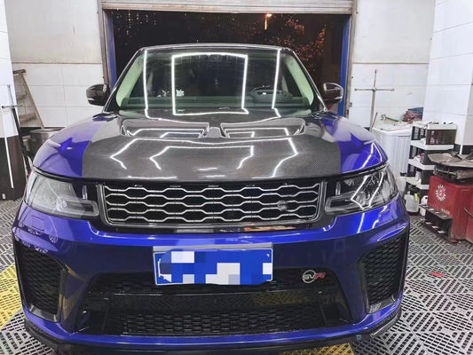 Nuovo prodotto cappuccio in fibra di carbonio per Range Rover Sport per Range Rover Sport cappuccio in stile SVR