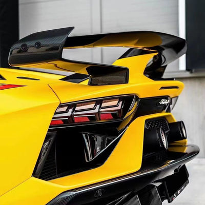 Per Lamborghini Aventador LP700 LP720 Carbon Fiber Body Kit Aventador Modernizzato Stile SVJ Front e Rear Bumper Spoiler Body Kit