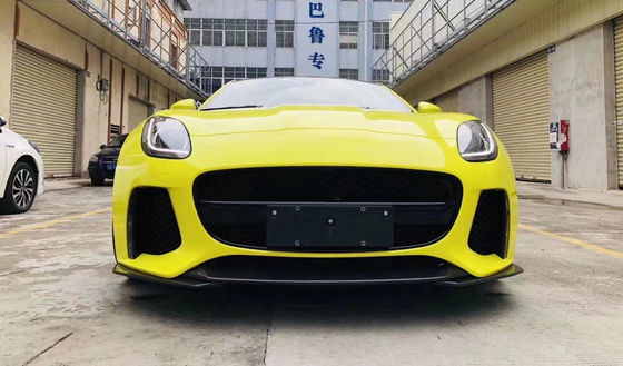 Per Jaguar F-Type Body Kit Fibra di carbonio e FPR F-Type Upgraded SVR Style Front Bumper Body Kit