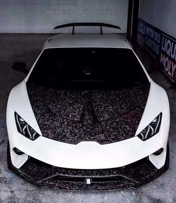 Per Lamborghini LP580 LP610 EVO Cappuccio in fibra di carbonio LP580 LP610 EVO 1016 Tipo Copertura motore in fibra di carbonio