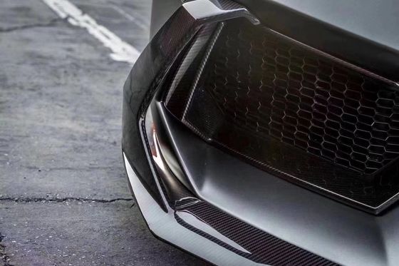 Per Lamborghini LP700 Carbon Fiber Body Kit LP700 Upgrade VORs Stile Carbon Fiber Front Lip Diffuser Spoiler