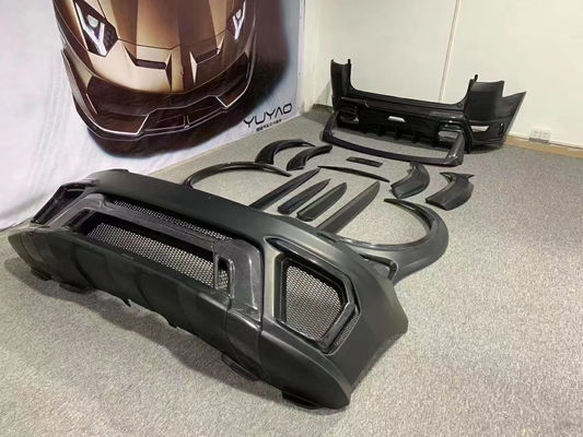 Runde ASPEC Style CF&amp; FRP Wide Body Kit Front Bumper Rear Bumper Side Skirt Fender per Land Rover RANGE ROVE SPORT 2014-2017