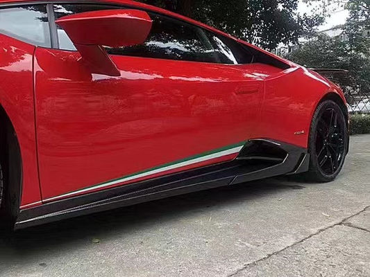 Per Lamborghini LP580 LP610 Carbon Fiber Body Kit LP580 LP610 Upgraded MSY Style Front Lip Diffuser Spoiler Side Skirt