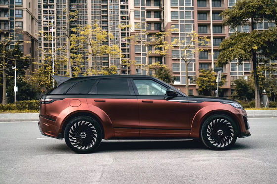 Per Land Rover Velar Carrozzeria in fibra di carbonio Velar Upgrades LM-style Front and Rear Bumper Spoiler Widebody Kit