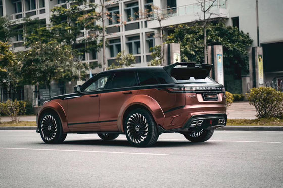Per Land Rover Velar Carrozzeria in fibra di carbonio Velar Upgrades LM-style Front and Rear Bumper Spoiler Widebody Kit