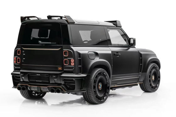Per il Land Rover Defender Kit corpo in fibra di carbonio Defender aggiornamenti di stile MSY Lips Diffuser spoiler Kit di fibra di carbonio widebody