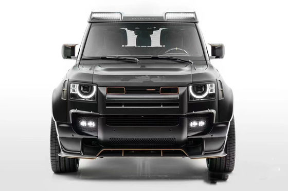Per il Land Rover Defender Kit corpo in fibra di carbonio Defender aggiornamenti di stile MSY Lips Diffuser spoiler Kit di fibra di carbonio widebody