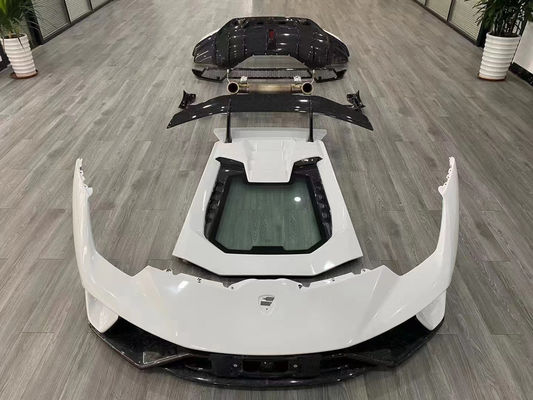Per Lamborghini LP580 LP610 Carbon Fiber Body Kit LP580 LP610 Upgraded LP640-style Front and Rear Bumper Spoiler Hood