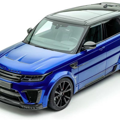 Sostituzione Riparazione Land Rover Body Kit 2017 - 2019 Spoiler Hood Resina Fibre Front Lip