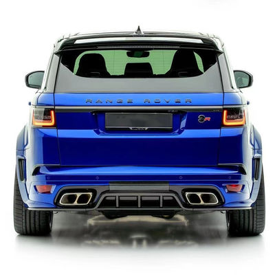 Sostituzione Riparazione Land Rover Body Kit 2017 - 2019 Spoiler Hood Resina Fibre Front Lip