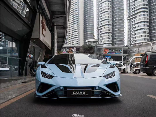 Nuovo prodotto Kit di carrozzeria in fibra di carbonio per Lamborghini Huracan EVO Huracan EVO Fibra di carbonio Sploider di diffusore frontale