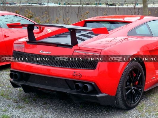 Per Lamborghini Gallardo LP550 560 570 Spoiler in fibra di carbonio Gallardo LP550 560 570 Upgraded SUPER TROFEO Style Spoiler