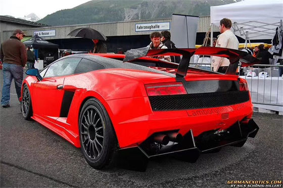 Per Lamborghini Gallardo LP550 560 570 Spoiler in fibra di carbonio Gallardo LP550 560 570 Upgraded SUPER TROFEO Style Spoiler