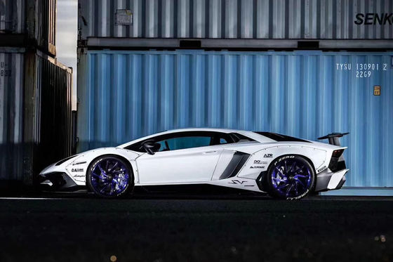 Per Lamborghini Aventador LP700 Carbon Fiber Body Kit LP700 Upgraded LB-style Side Skirt Spoiler Wheel Arch