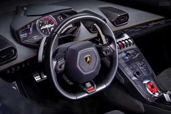 Per Lamborghini LP580 LP610 Interni in fibra di carbonio LP580 LP610 OEM Style Carbon Fiber Center Panel