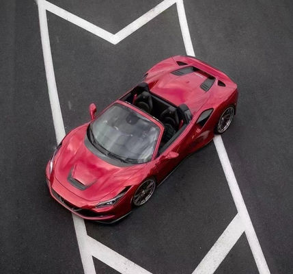 Novit Style Carbon Fiber Body Kit per Ferrari F8 Carbon Fiber Body Kit Front Shovel Rear Diffuser Spoiler