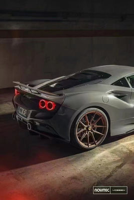 Novit Style Carbon Fiber Body Kit per Ferrari F8 Carbon Fiber Body Kit Front Shovel Rear Diffuser Spoiler