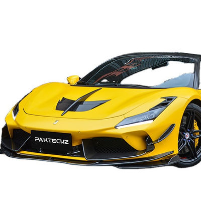 Kit di fibra di carbonio stile Paktechz per Ferrari F8 Kit di carrozzeria in fibra di carbonio