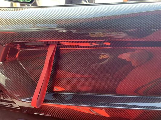 Per Lamborghini Aventador LP700 Pannelli per porte in fibra di carbonio Aventador SVJ Style Pannelli per porte in fibra di carbonio