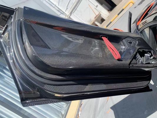 Per Lamborghini Aventador LP700 Pannelli per porte in fibra di carbonio Aventador SVJ Style Pannelli per porte in fibra di carbonio