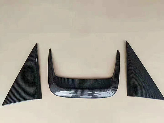 Fibra di carbonio di alta qualità per Ferrari F12 Fibra di carbonio copertura decorazione F12 Fibra di carbonio compartimento motore Tuyere Pezzo piccolo