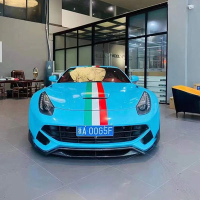 Fibra di carbonio di alta qualità F12 Fibra di carbonio kit corpo per Ferrari F12 Upgrade DMC Stile Frontale Paletta Posteriore Diffusore Spoiler