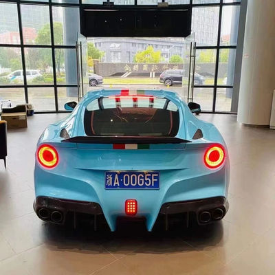 Fibra di carbonio di alta qualità F12 Fibra di carbonio kit corpo per Ferrari F12 Upgrade DMC Stile Frontale Paletta Posteriore Diffusore Spoiler