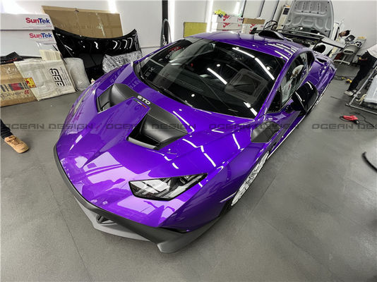 Kit di corpo in fibra di carbonio secca per Lamborghini Huracan STO Huracan STO Upgrades OEM-style Kit di corpo di diffusore della pala anteriore