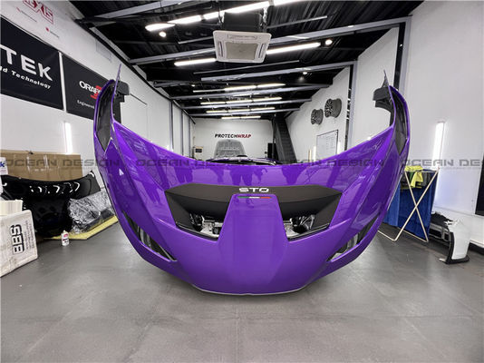 Kit di corpo in fibra di carbonio secca per Lamborghini Huracan STO Huracan STO Upgrades OEM-style Kit di corpo di diffusore della pala anteriore