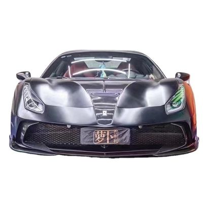 Ricambi auto per Ferrari 488 Body Kit 488 Upgraded MSY Style Front e Rear Bumper Spoiler Carbon Fiber Body Kit