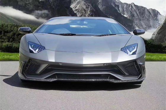 Kit di carrozzeria in fibra di carbonio per Lamborghini LP740S LP740S Upgrade Upgraded MSY Style Front Shovel Diffuser Spoiler Body