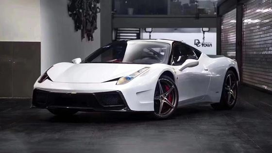 Per Ferrari 458 Carrozzeria in fibra di carbonio 458 Modernizzato stile VORS Anteriore e posteriore copribatterio spoiler laterale gonna corpo kit